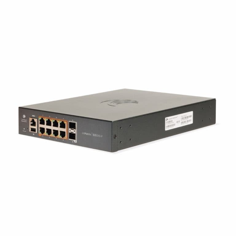 SWITCH CAMBIUM 8 POE ADMIN GIGA