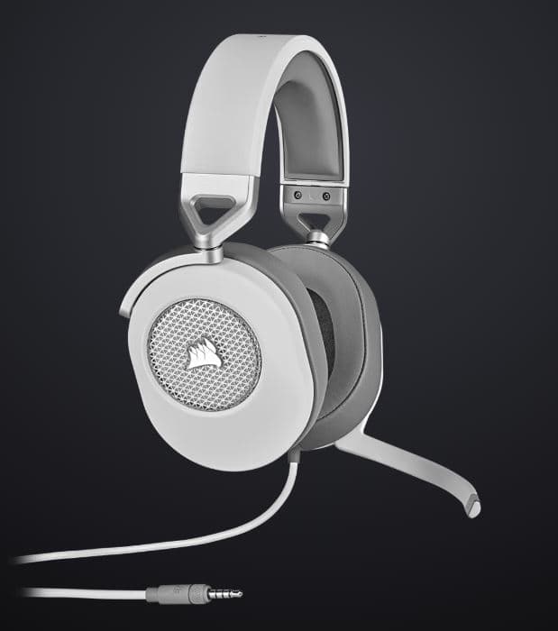 CORSAIR HEADSET HS65 SURROUND WHITE