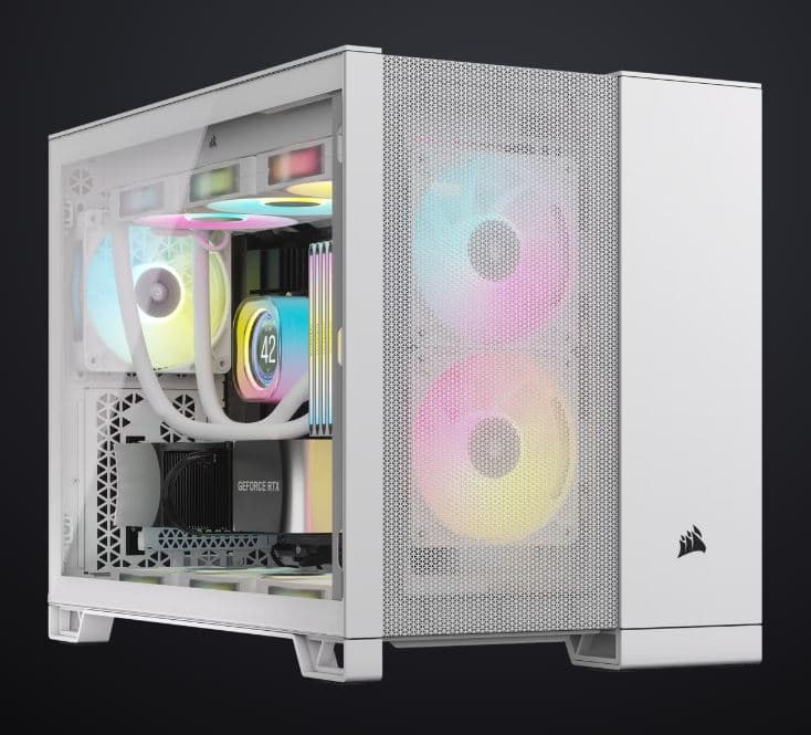 CORSAIR CASE 2500D AIRFLOW WHITE