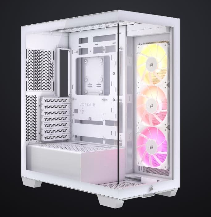 CORSAIR CASE 3500X RGB WHITE