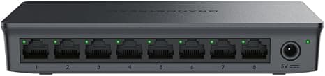 SWITCHGS 8 GIGA PORTS NO POE NO ADMIN