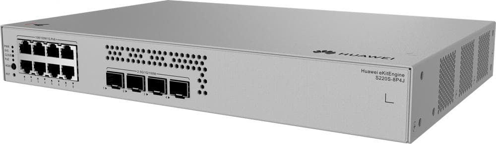 SWITCH HUAWEI S220S-8P4J DE 8 PUERTOS 10
