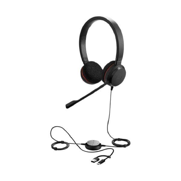 HEADSET JABRA EVOLVE 20 STEREO UC C/A