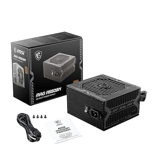 MSI FUENTE DE PODER MAG A550BN 80 PLUS B