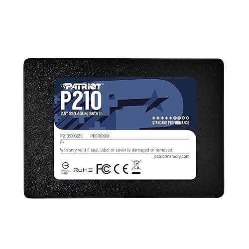 PATRIOT SSD P210 128GB SATA3 2.5 SSD