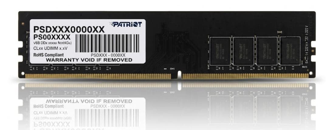 PATRIOT RAM 8GB DDR4-3200 UDIMM SIGNATUR