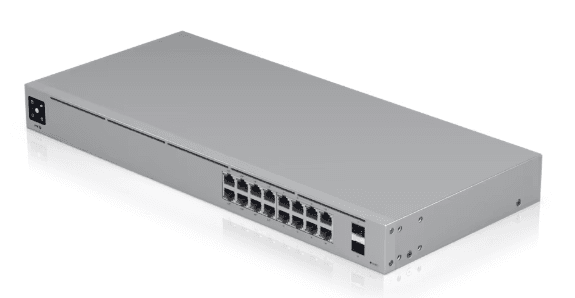SWITCH UI 16P/8POE SFP 1G 42W L2