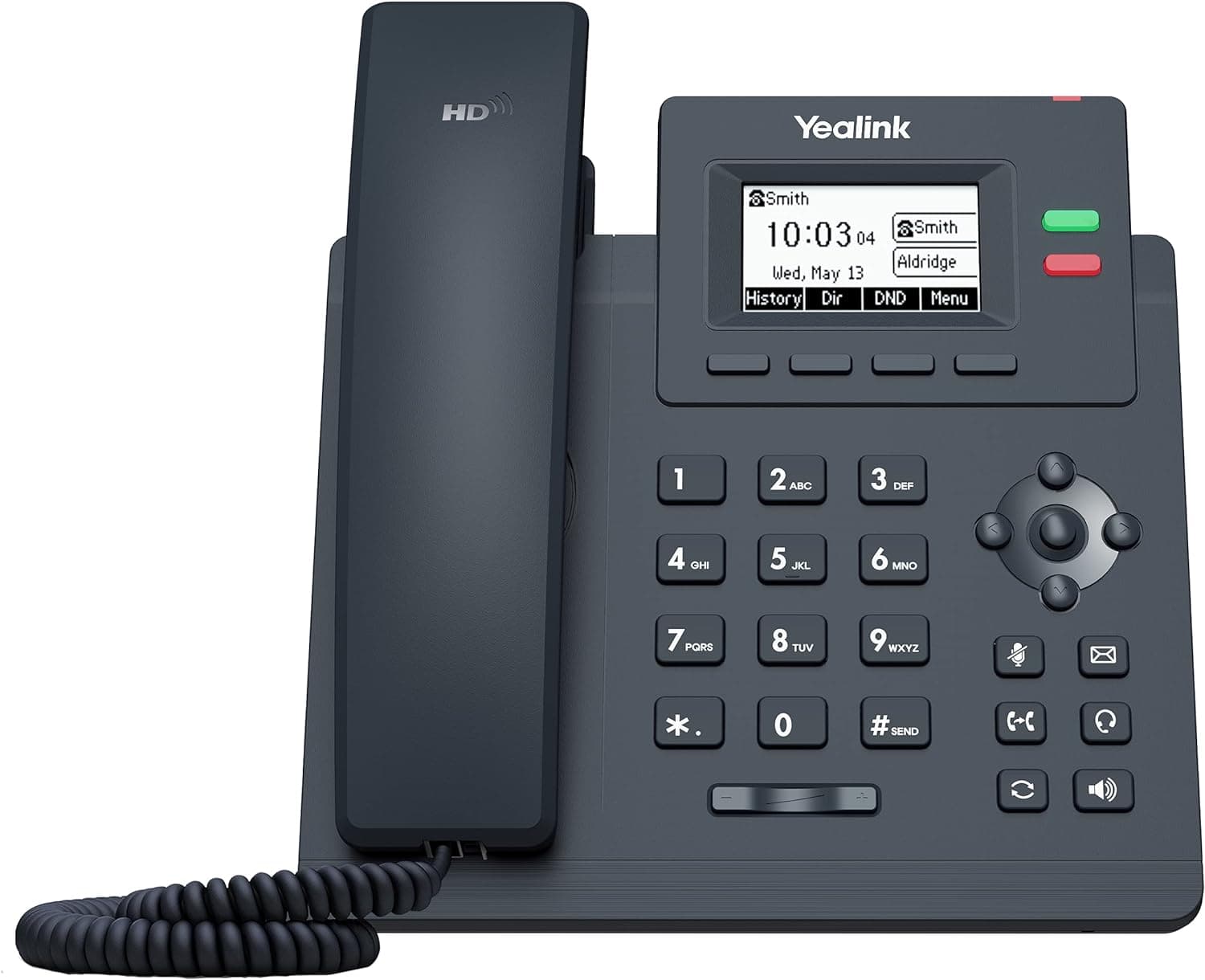 IP PHONE YEALINK 2SIP 2LINE 10/100 POE