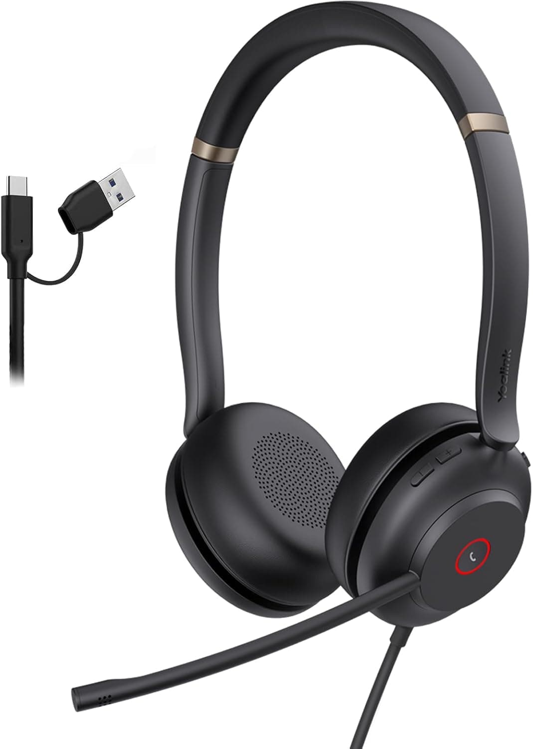 HEADSET YEALINK DUAL USB UC BUSYLAMP